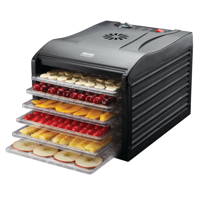 Aroma 6 Tray Professional Electric Food Dehydrator & Reviews Wayfair